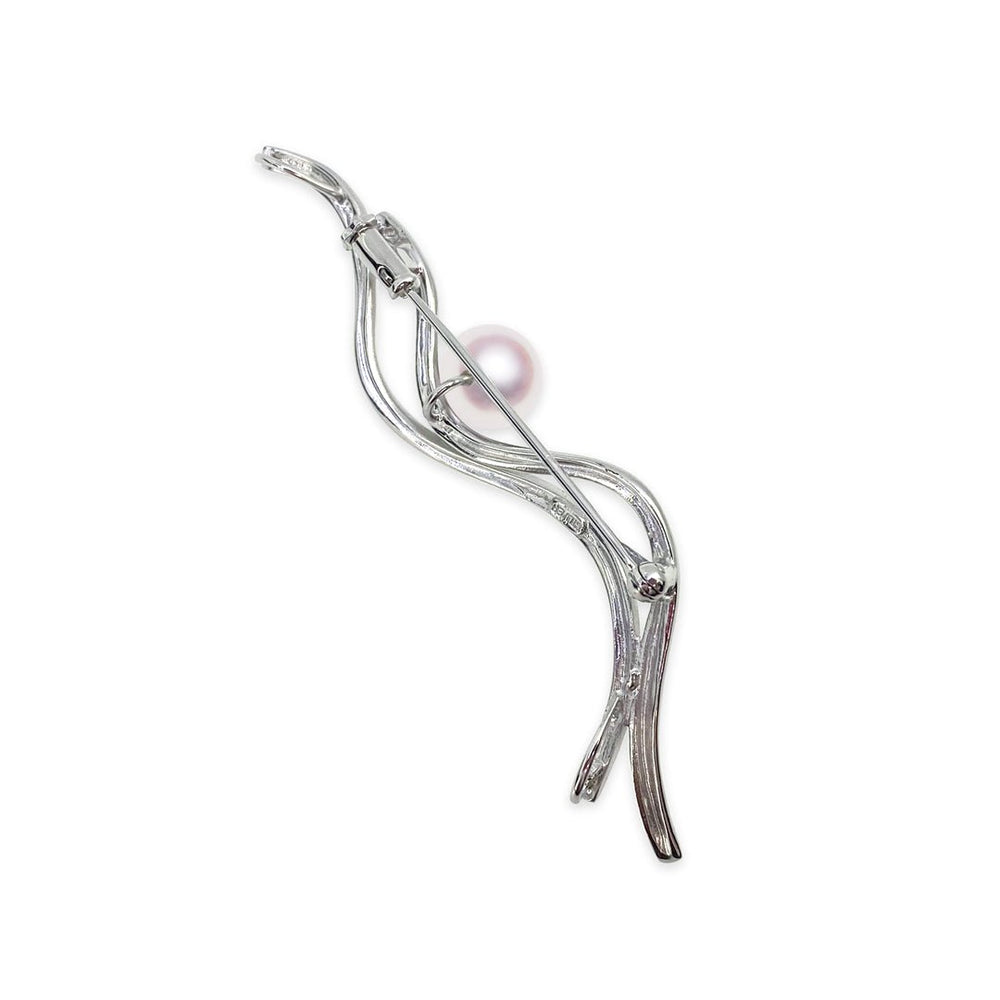 SV 8.5㎜ アコヤ真珠 ブローチ｜天成真珠 – Tensei Pearl Online Store