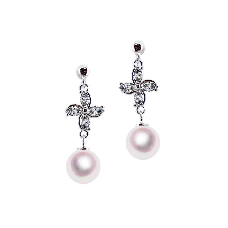 SV 7.5㎜ Design Earrings -TENSEI PEARL ONLINE STORE Tenari Pearl Official Mail Order Shop